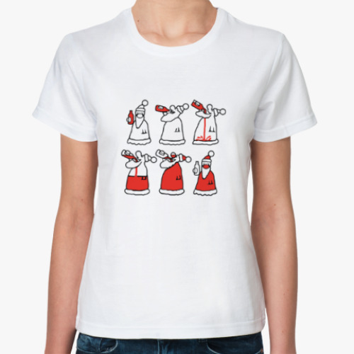 Классическая футболка Как стать Дедом Морозом