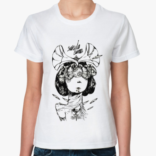 Классическая футболка  Suis La Lune