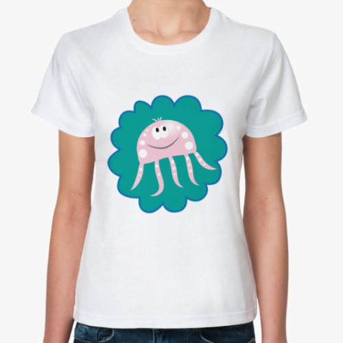 Классическая футболка осьминог