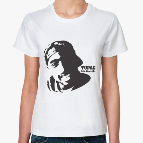 Классическая футболка Tupac Shakur