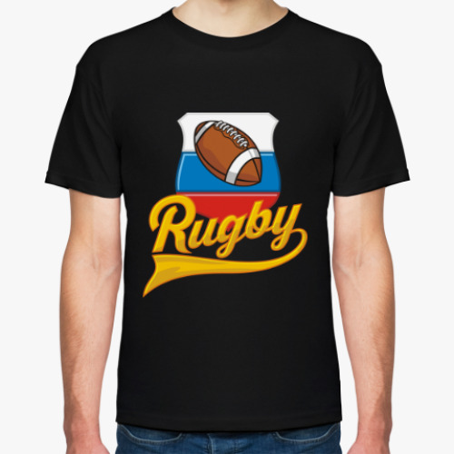 Футболка Регби Rugby Мяч для Регби