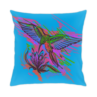 Podushka Kolibri Yarkij Risunok Kupit Na Printdirect Ru 6850296 868