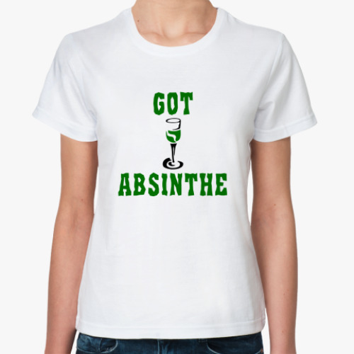 Классическая футболка Absinthe