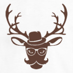 Олень-хипстер. Deer-hipster.