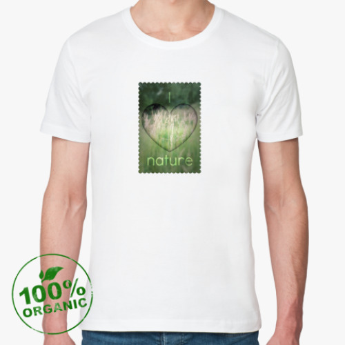 Футболка из органик-хлопка  'I Heart Nature'