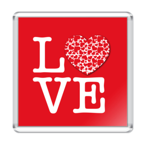 Магнит LOVE (Сердце)