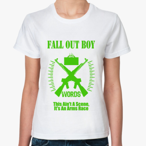 Классическая футболка FOB words gr