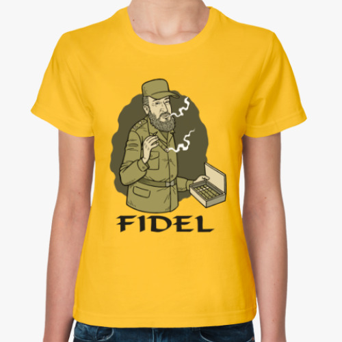 Женская футболка Fidel