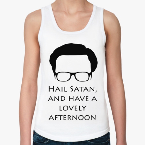 Женская майка Hail Satan