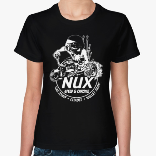 Женская футболка Безумный Макс. Накс