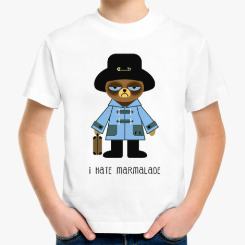 Детская футболка Grumpy Paddington