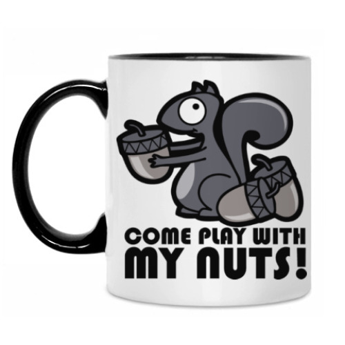 Кружка Play with my nuts