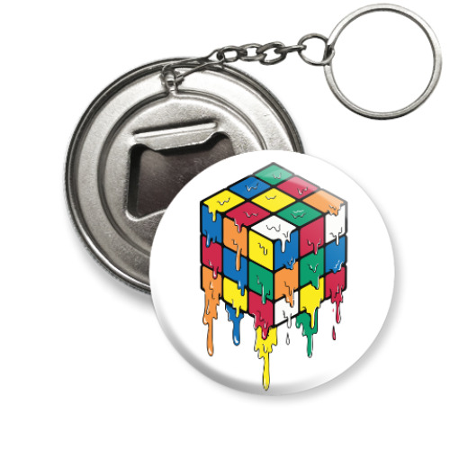 Брелок-открывашка Кубик Рубика | Спидкубинг