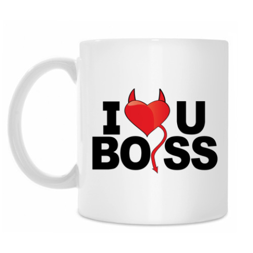 Кружка I Love/Hate U Boss