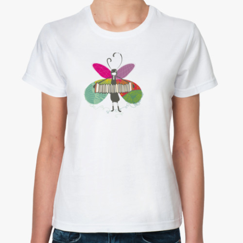 Классическая футболка Бабоч и гармонь