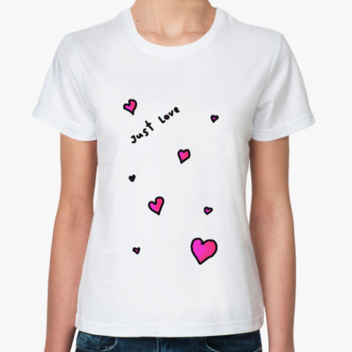 Классическая футболка Just Love