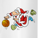 Дед Мороз-баскетбол