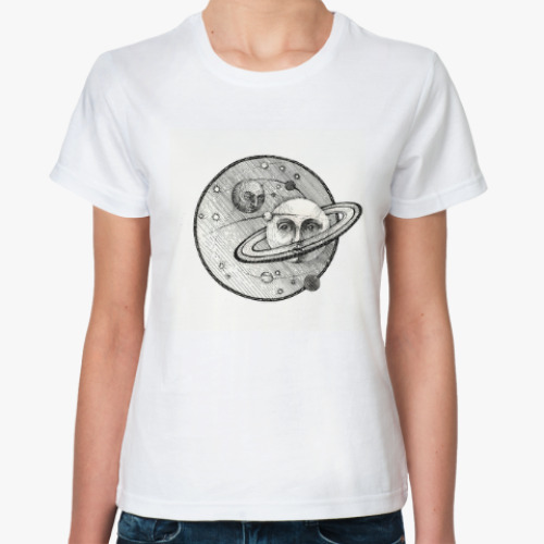 Классическая футболка Сатурн