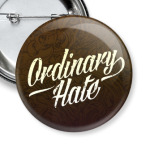 Леттеринг «Ordinary Hate»