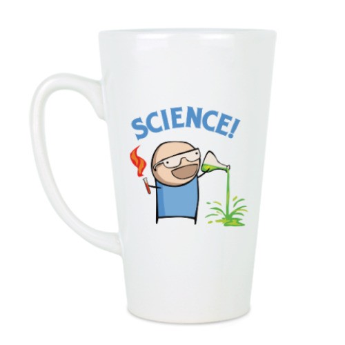 Чашка Латте Science! Ботан