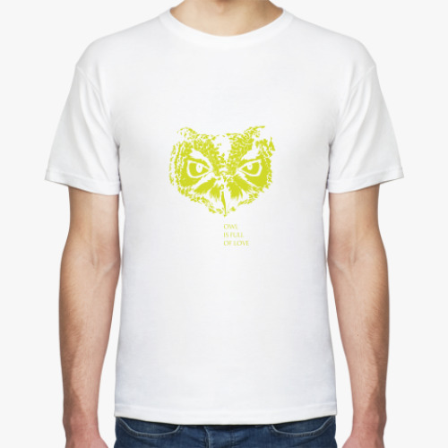Футболка Owl is full of love