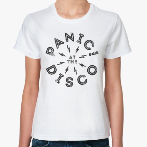 Классическая футболка Panic! At the Disco
