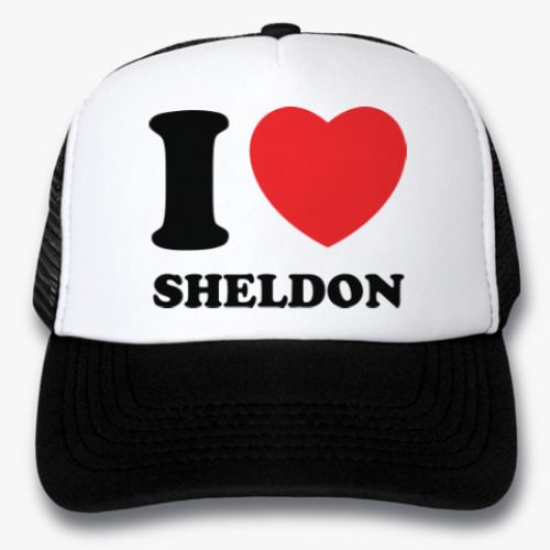 Кепка-тракер I Love Sheldon