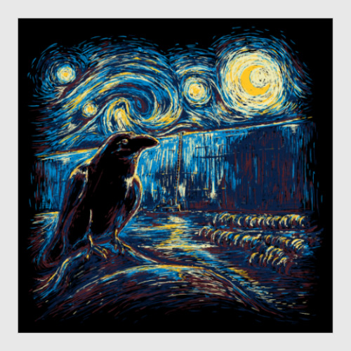Постер Ночной дозор (Винсент Ван Гог)