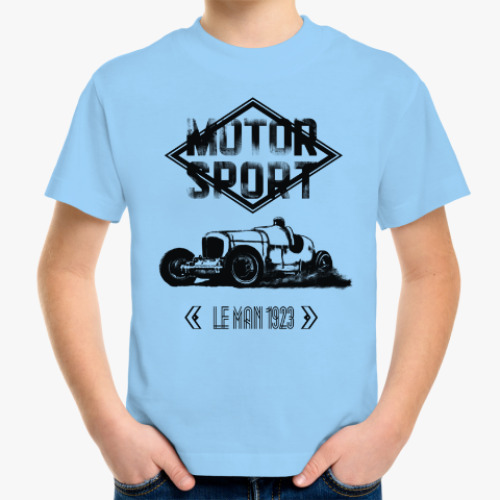 Детская футболка автомобиль