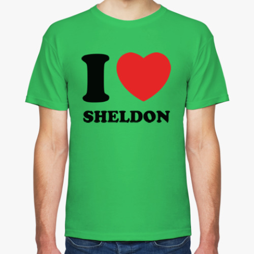 Футболка I Love Sheldon