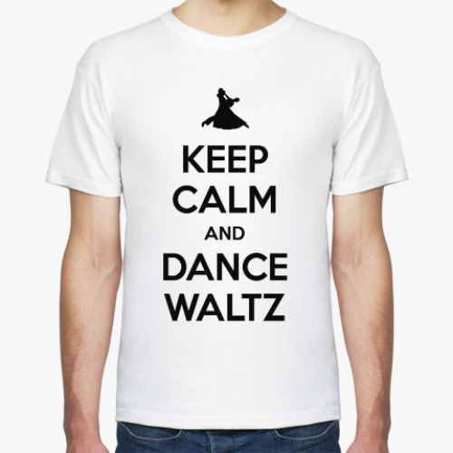 Футболка Keep Calm And Dance Waltz