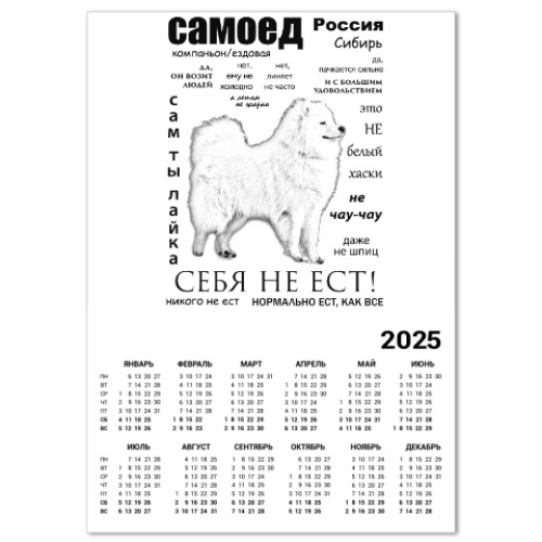 Календарь ЧАВО. Взрослый Самое