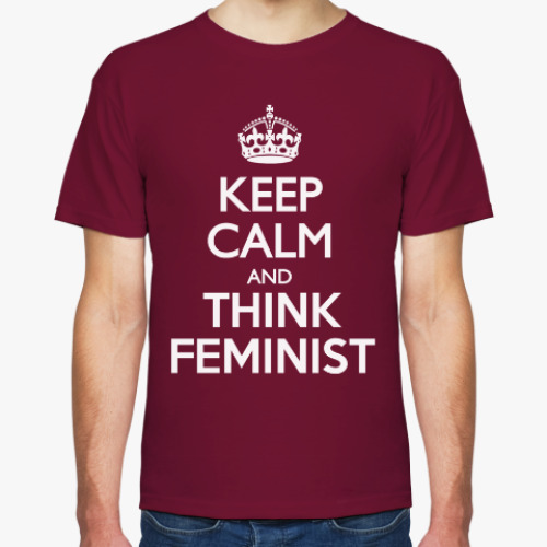 Футболка Think feminist