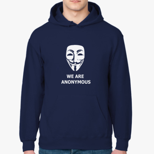 Толстовка худи We are Anonymous - Гай Фокс