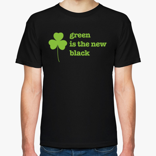 Футболка Green is the new black