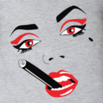 Smoking girl