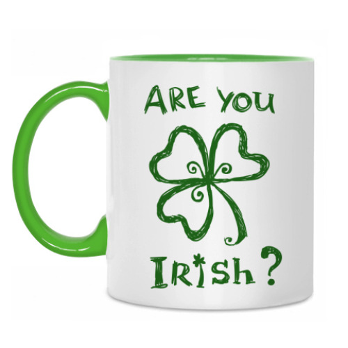 Кружка Are you Irish?
