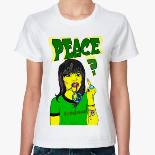 Классическая футболка Peace?