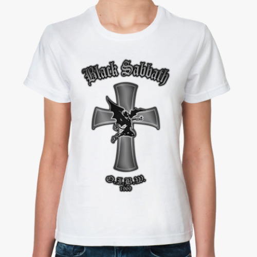 Классическая футболка Black Sabbath