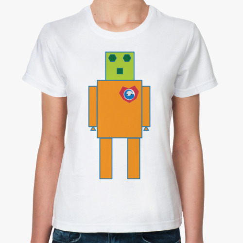Классическая футболка Love Robot