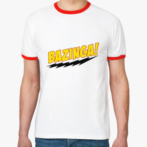 Футболка Ringer-T Bazinga