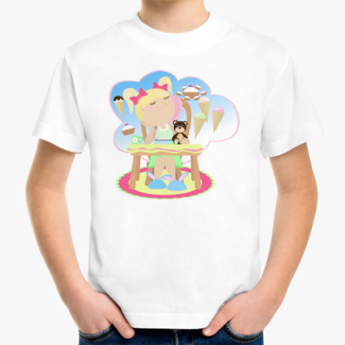 Детская футболка Сладкие мечты