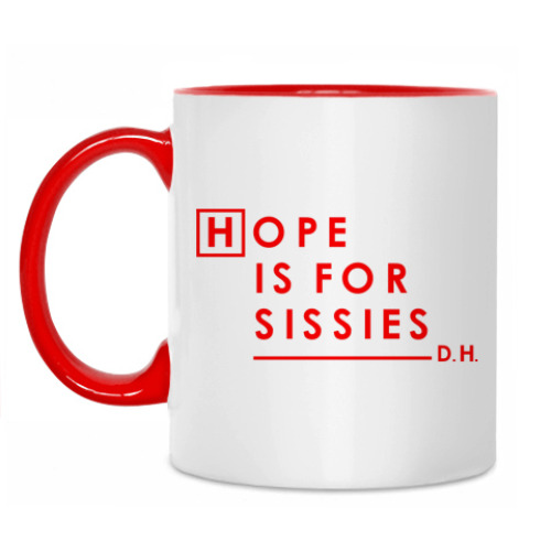 Кружка Hope is for sissies