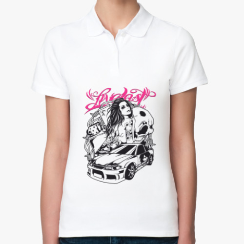 Женская рубашка поло Girl street