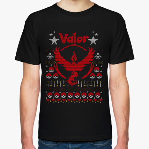 Футболка Pokemon GO (Team Valor)