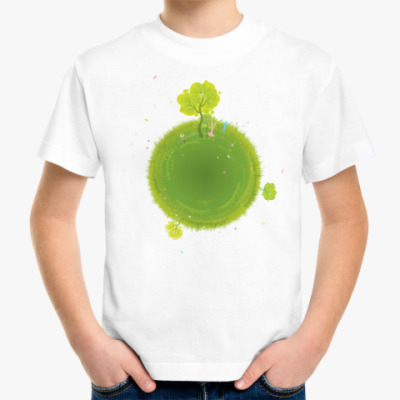 Фото Детская футболка Stedman/Fruit of the loom, белая