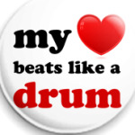 like a drum