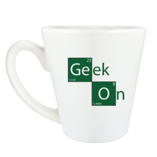 Чашка Латте Geek On