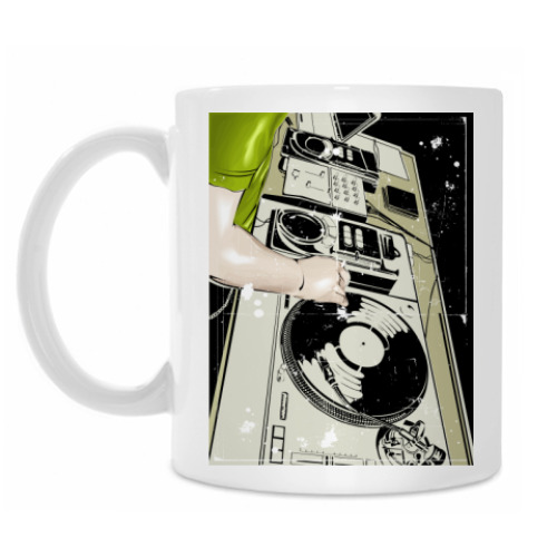 Кружка DJ вертушки