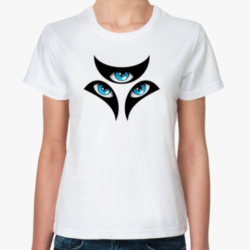 Классическая футболка Три глаза